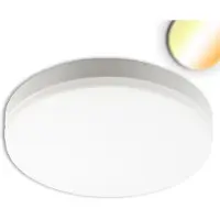 ISOLED LED kattovalaisin liiketunnistimella 18W 3000/4000/5000K IP54 27,5cm valkoinen