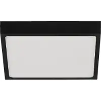 ACB Roku LED kattovalaisin 18W 3000K 19x19cm musta