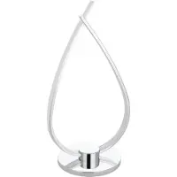 Eglo Roncade LED pöytävalaisin 14W 3000K 33,5cm kromi