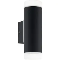 Eglo Riga LED seinävalaisin IP44 GU10 20,5cm musta