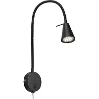 Briloner Comfort seinävalaisin GU10 57cm musta