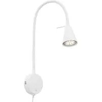 Briloner Comfort seinävalaisin GU10 57cm valkoinen
