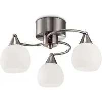 Sessak KATTOVALAISIN SESSAK IRIS 3-OSAINEN METALLISATIINI HALKAISIJA 42CM 3X40W
