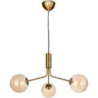 Valotorni Glasgow 3 kattovalaisin 64cm 3xG9 samppanja