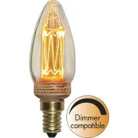 Valotorni LED lamppu E14 70lm 1800K 2,3W filamentti himmennettävä