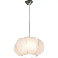 Grönlund Mystique riippuvalaisin Ø37cm E27 valkoinen *outlet 1kpl*