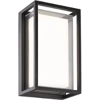 MANTRA Chamonix LED seinävalaisin 9W 3000K IP65 24cm grafiitinharmaa
