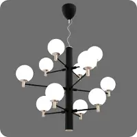 Grönlund Jubileum riippuvalaisin 12xG9 70cm musta