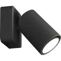 MANTRA Sal seinävalaisin GU10 12,8cm musta
