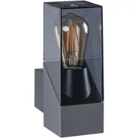 Kanlux S.A. Laven seinävalaisin E27 27,6cm IP44 antrasiitti