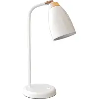 Grönlund Houston pöytävalaisin E27 47cm valkoinen