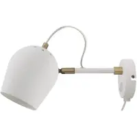 Virvatuli Cora seinävalaisin E27 34cm valkoinen