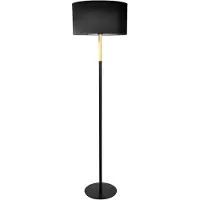 Grönlund Haag lattiavalaisin E27 164cm musta/puu