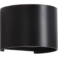 ACB Kowa LED seinävalaisin IP54 2x6W 3000K musta