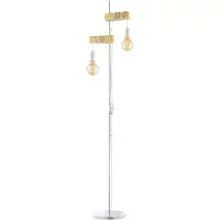 Eglo Townshend lattiavalaisin 2xE27 166,5cm valkoinen/puu