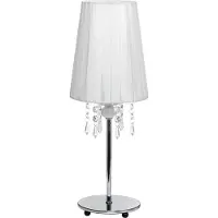 Nowodvorski Lighting Modena pöytävalaisin valkoinen 1 x E14