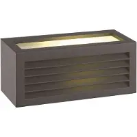 Malmbergs Lule III seinävalaisin IP54 E27 25cm tummanharmaa
