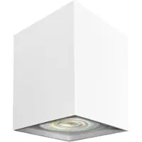 Milagro Bima Spot Square pinta-asennettava alasvalo GU10 8x8cm valkoinen