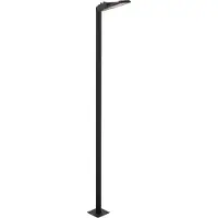 Lyora Pathway LED pylväsvalaisin 36W 3000K 310cm IP44 musta