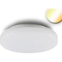 ISOLED LED kattovalaisin liiketunnistimella 24W 3000/4000K IP54 32,7cm valkoinen