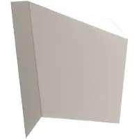 Mantra-Iluminacion Asimetric seinävalaisin GX53 21,5cm valkoinen