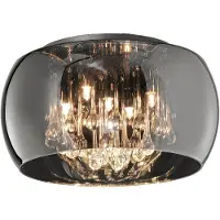 TRIO Kattovalaisin Trio Vapore Ø400x240 mm kromi