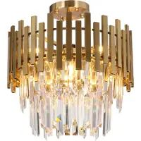 Eko-Light Aspen kattovalaisin 6xE14 45cm kulta