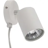 Nowodvorski Lighting Eye-1S seinävalaisin valkoinen 1xGU10 johdolla