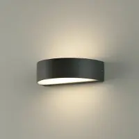 ACB Aysel LED seinävalaisin IP54 2x5W 3000K 7cm antrasiitti