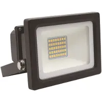 Malmbergs Zenit LED-valonheitin 20W musta 1,5m liitosjohdolla