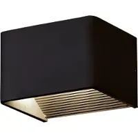 ACB Icon LED seinävalaisin 8,5W 8cm 2700K-3000K musta
