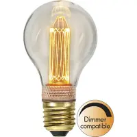 Valotorni LED lamppu E27 A60 1800K 2,3W 70lm kirkas himmennettävä