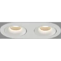 ACB Musca LED upotettava alasvalo GU10 2x8W 21cm valkoinen