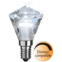 Valotorni LED-lamppu E14 4000K 3W 300lm timantti himmennettävä