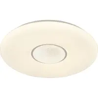 Valotorni Moon LED kattovalaisin 51cm 36W koukkukiinnitys valkoinen