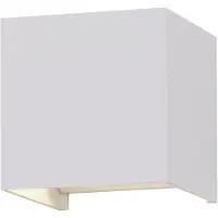 ACB Kendo LED seinävalaisin IP54 2x6W 3000K valkoinen