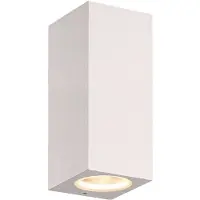 Malmbergs Ume seinävalaisin IP65 16,5cm 2xGU10 valkoinen