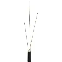 MANTRA Vertical LED lattiavalaisin 60W 3000K 180cm musta himmennettävä
