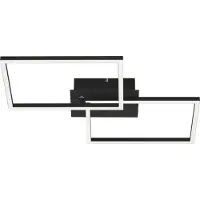 Briloner Led Frame, himmennettävä, Musta, Olohuone/ruokailutila, Metalli, Moderni