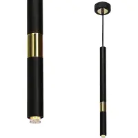 Milagro Monza riippuvalaisin G9 10cm musta/kulta