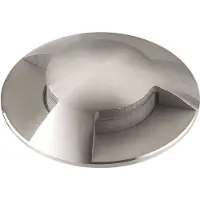 Malmbergs Tellus III LED-terassivalaisinsarja IP67 3000K 4x1,1W 4,8cm ruostumaton teräs