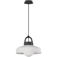 MANTRA Kinke riippuvalaisin E27 IP65 40cm harmaa/valkoinen