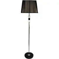 Grönlund Barcelona lattiavalaisin 157 cm E27 kromi/musta