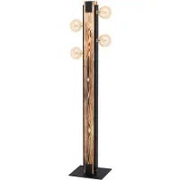 Eglo Layham lattiavalaisin 4xE27 127,5cm ruskea/musta