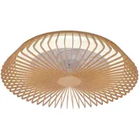 MANTRA Himalaya LED kattotuuletin 70W 2700-5000K 63cm puu himmennettävä