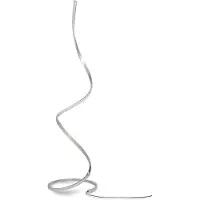 MANTRA Nur LED lattiavalaisin 20W 3000K 184cm hopea/kromi himmennettävä
