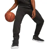 Puma Urheiluhousut 'Hoops Team Dime' musta