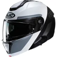 HJC i91 Bina MC5SF Flip-Up Kypärä Valkoinen/Harmaa/Musta M unisex