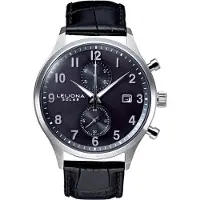 Leijona Sport Ohra Solar Chrono Steel & Black 5020-2601