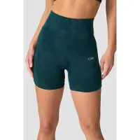 ICANIWILL Camo Seamless Shorts Dk Teal